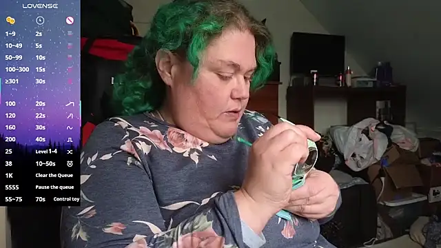 EmberCum online show from October 25, 2025, 5:13 pm