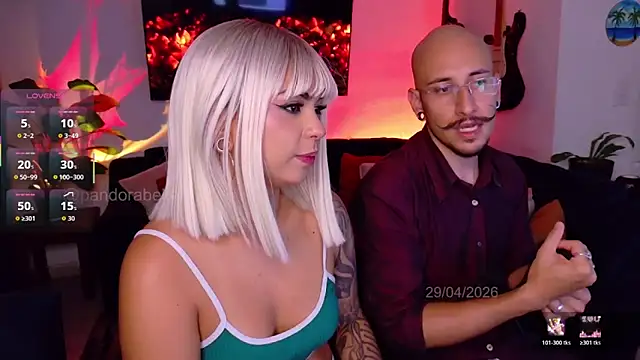 pandorabeker online show from April 30, 2026, 1:12 am