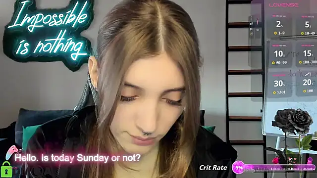 CherryBloom777 online show from October 27, 2025, 7:42 am