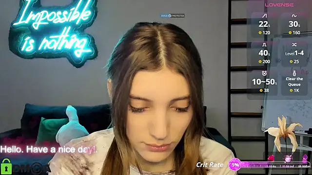 CherryBloom777 online show from November 8, 2025, 7:45 am