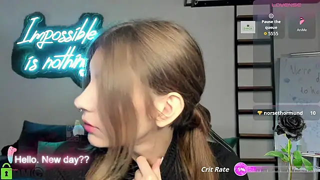 CherryBloom777 online show from October 23, 2025, 6:45 am