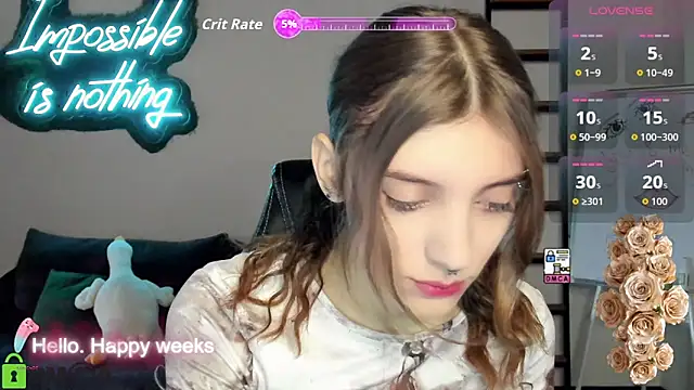 CherryBloom777 online show from October 9, 2025, 6:36 am