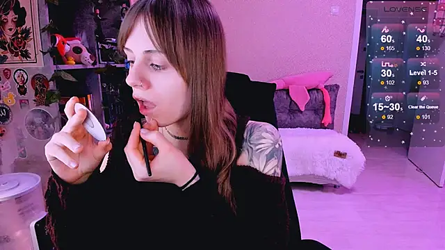 Snapshot of NaniMoore chatting on February 24, 2025, 8:36 pm NaniMoore online show from February 24, 2025, 8:36 pm