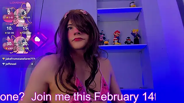 Snapshot of SeidyPresley chatting on February 8, 2025, 7:26 am SeidyPresley online show from February 8, 2025, 7:26 am