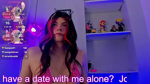 Snapshot of SeidyPresley chatting on February 12, 2025, 10:14 am SeidyPresley online show from February 12, 2025, 10:14 am