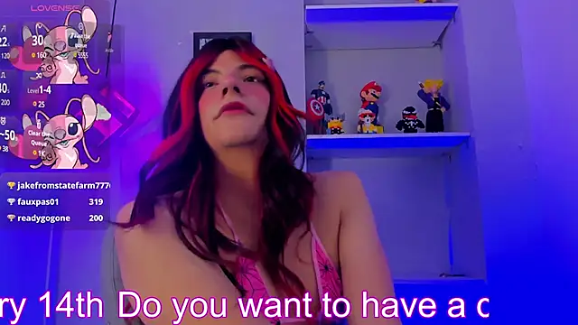 Snapshot of SeidyPresley chatting on February 8, 2025, 10:29 am SeidyPresley online show from February 8, 2025, 10:29 am