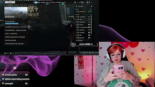 Irinaa Scarlett online show from February 13, 2025, 4:32 am