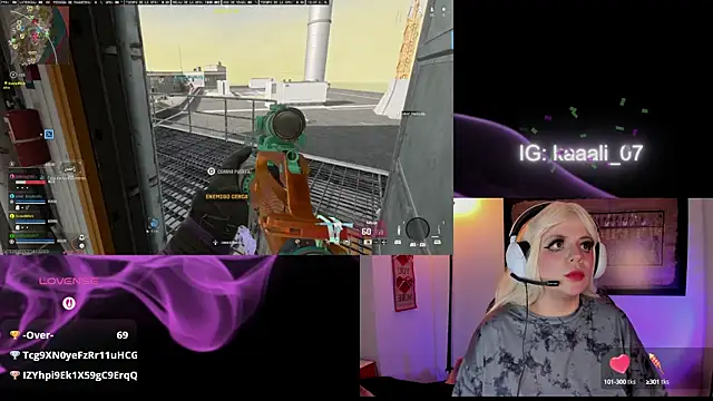 Irinaa Scarlett online show from February 21, 2025, 5:35 am