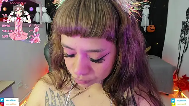 Snapshot of zoesullivan chatting on October 29, 2025, 9:41 am zoesullivan online show from October 29, 2025, 9:41 am