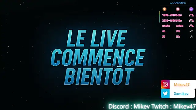 Mikev online show from November 27, 2025, 7:03 pm