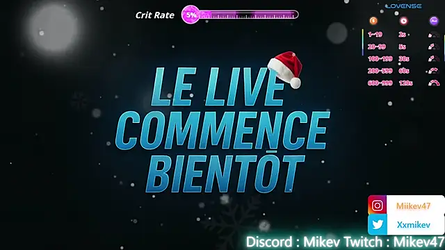 Mikev online show from December 22, 2025, 7:03 pm