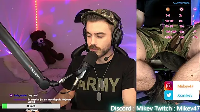 Mikev online show from November 17, 2025, 7:07 pm