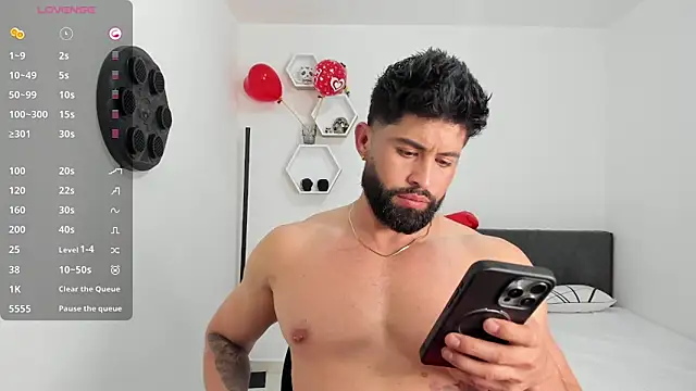 Snapshot of Daemon21 chatting on February 16, 2025, 12:30 am Daemon21 online show from February 16, 2025, 12:30 am