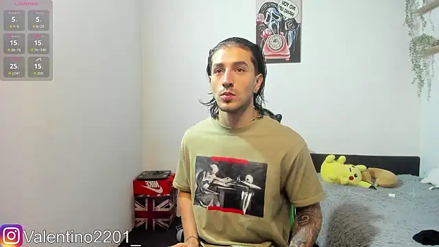 Valentino Xander online show from March 3, 2026, 3:35 am