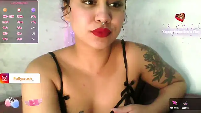 Snapshot of PollyCrush chatting on February 23, 2025, 8:11 pm PollyCrush online show from February 23, 2025, 8:11 pm