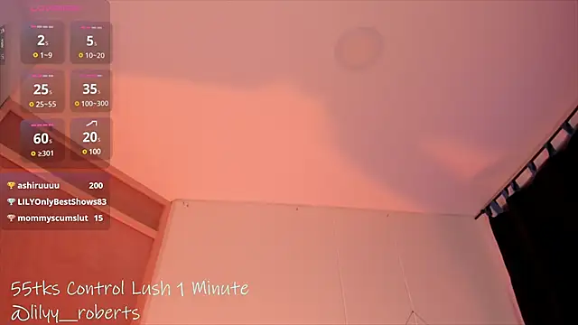 Snapshot of LilyRobertts chatting on February 10, 2025, 6:31 am LilyRobertts online show from February 10, 2025, 6:31 am