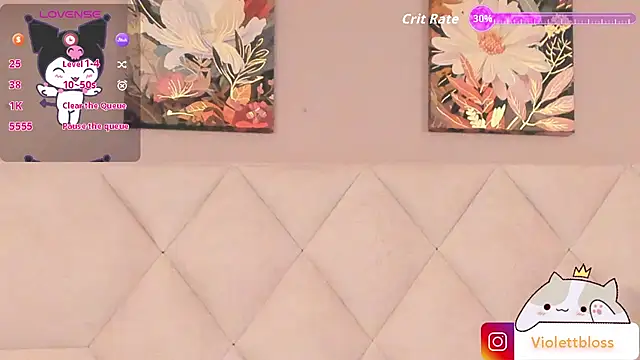 Violettbloss online show from October 24, 2025, 4:00 am