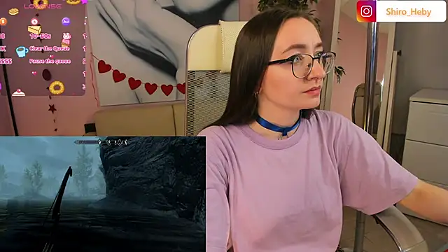 Snapshot of ShiroHeby chatting on February 21, 2025, 12:17 pm ShiroHeby online show from February 21, 2025, 12:17 pm