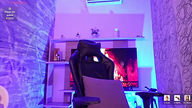 Melany Luv online show from March 15, 2026, 9:55 pm