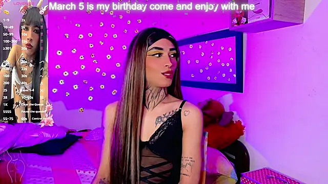 Micaela Rangel online show from March 1, 2026, 3:28 am