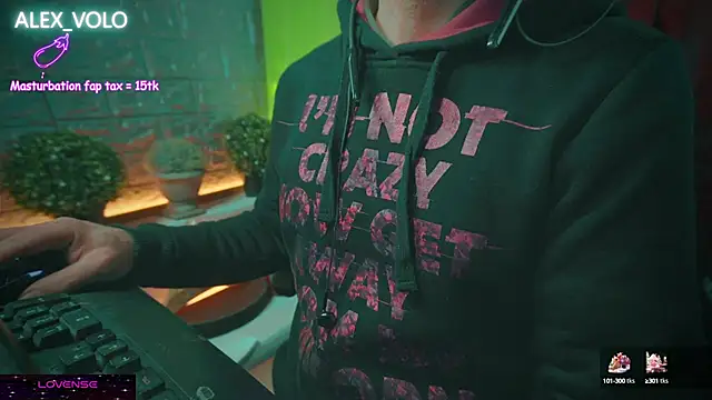 Snapshot of alex-volo chatting on January 21, 2025, 8:08 am alex-volo online show from January 21, 2025, 8:08 am