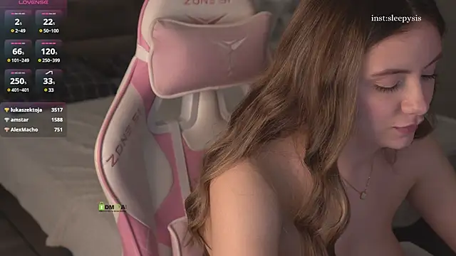 Snapshot of Sleepy_SIS chatting on February 14, 2025, 6:29 pm Sleepy SIS online show from February 14, 2025, 6:29 pm