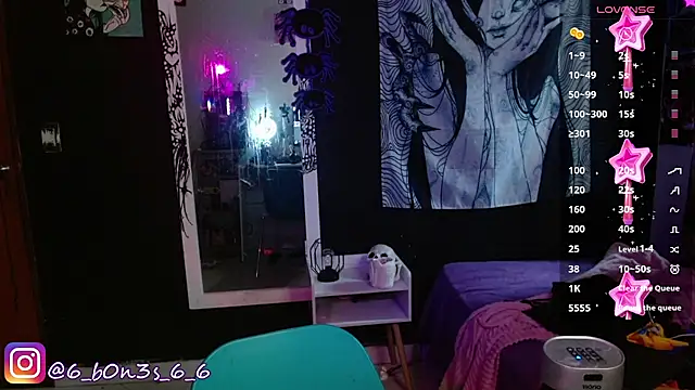 Effy Corpse online show from November 24, 2025, 8:31 pm