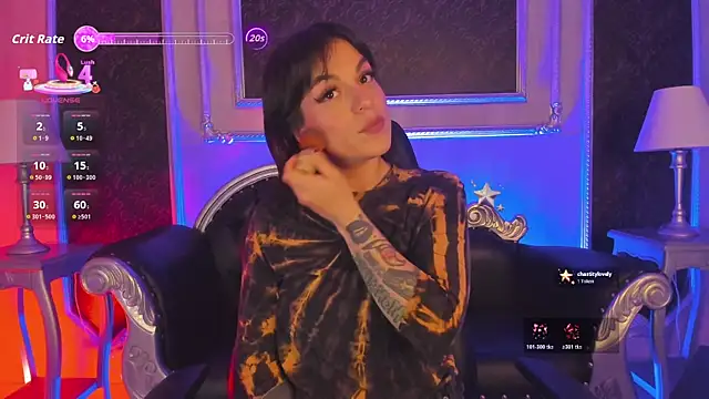 MeganDraco  online show from April 6, 2026, 1:23 pm