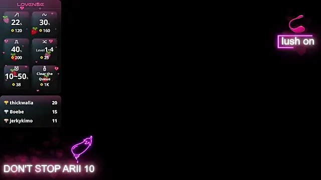 Snapshot of Arii_vega_ chatting on February 7, 2025, 4:27 am Arii vega online show from February 7, 2025, 4:27 am