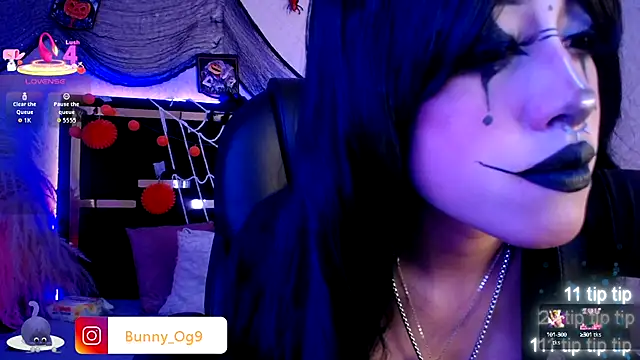 Bunny O online show from October 9, 2025, 7:47 pm