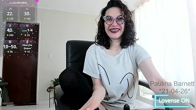 Snapshot of paulinabarnett- chatting on April 21, 2026, 1:07 pm paulinabarnett- online show from April 21, 2026, 1:07 pm