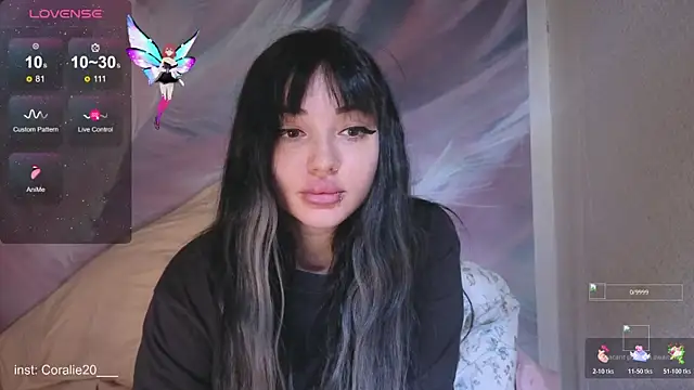 Coralie20  online show from November 8, 2025, 7:45 am