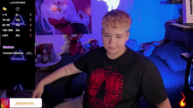 Snapshot of _AlexMorris chatting on October 9, 2025, 8:59 am AlexMorris online show from October 9, 2025, 8:59 am