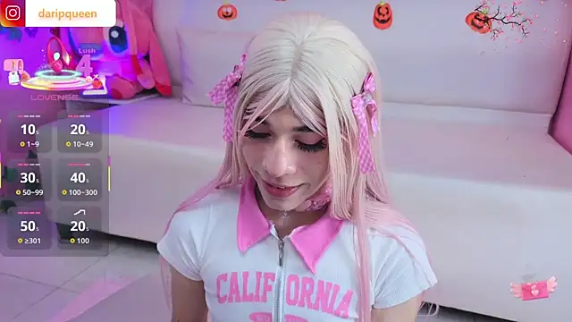 DaripQueen online show from November 5, 2025, 1:47 pm