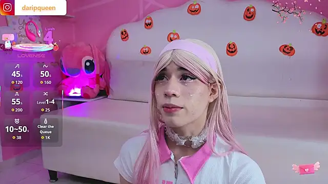 DaripQueen online show from October 6, 2025, 3:24 pm