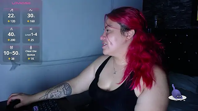 Snapshot of Bruja__Scarlata chatting on March 22, 2025, 11:11 am Bruja Scarlata online show from March 22, 2025, 11:11 am