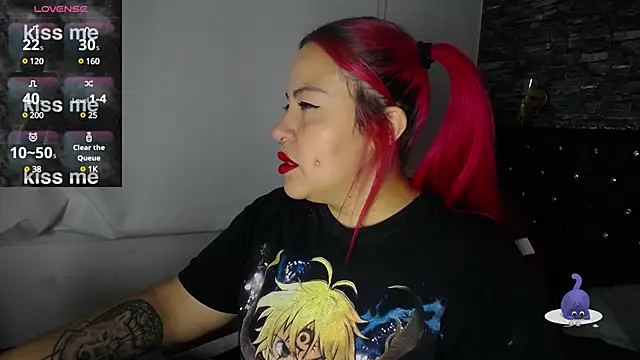 Snapshot of Bruja__Scarlata chatting on March 6, 2025, 11:14 am Bruja Scarlata online show from March 6, 2025, 11:14 am