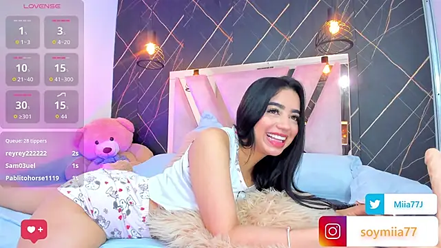 Miia77  online show from March 2, 2026, 5:08 am