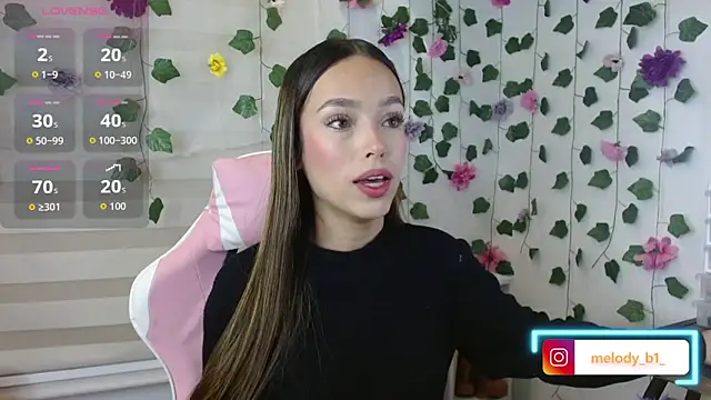 Snapshot of melody_brawns chatting on October 1, 2025, 1:22 am melody brawns online show from October 1, 2025, 1:22 am