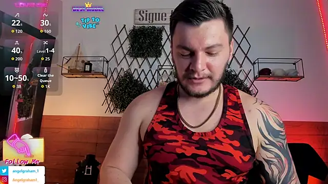 Snapshot of Angelgraham_1 chatting on September 24, 2025, 4:13 pm Angelgraham 1 online show from September 24, 2025, 4:13 pm