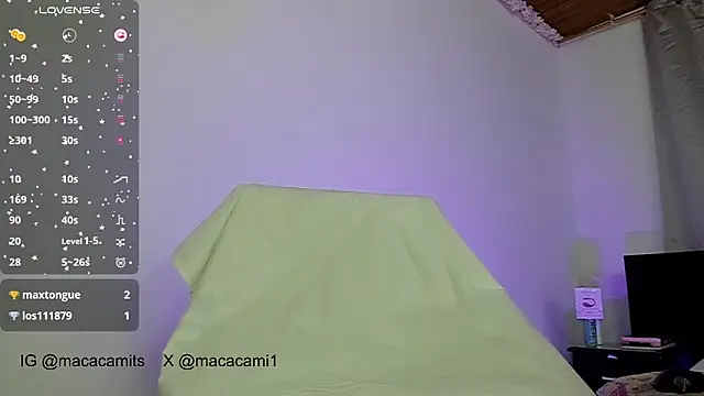 Snapshot of macacami1 chatting on February 12, 2025, 11:41 pm macacami1 online show from February 12, 2025, 11:41 pm