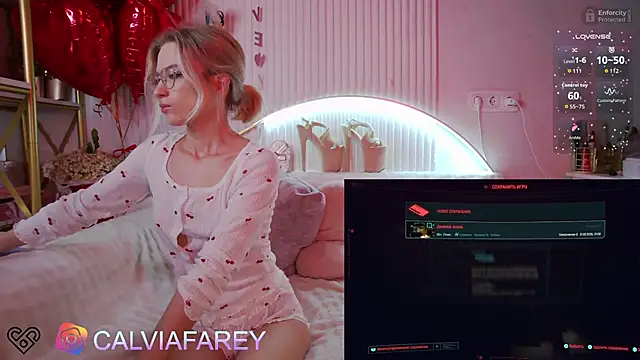 Snapshot of calviafarey chatting on February 21, 2026, 4:53 pm calviafarey online show from February 21, 2026, 4:53 pm
