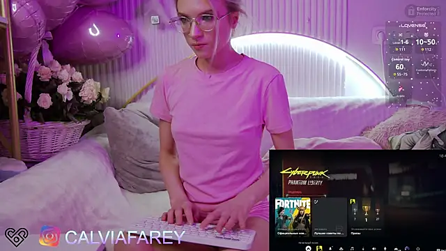 Snapshot of calviafarey chatting on February 20, 2026, 3:47 pm calviafarey online show from February 20, 2026, 3:47 pm