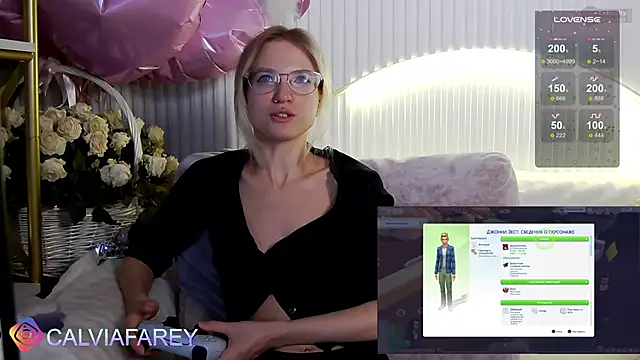 Snapshot of calviafarey chatting on March 1, 2026, 8:09 pm calviafarey online show from March 1, 2026, 8:09 pm