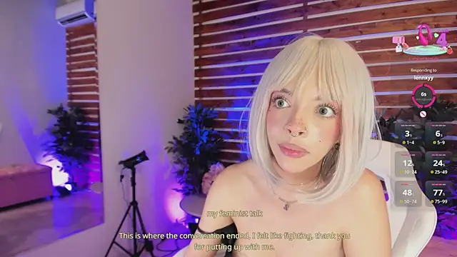 Sapphire Venuss online show from February 20, 2026, 6:26 am