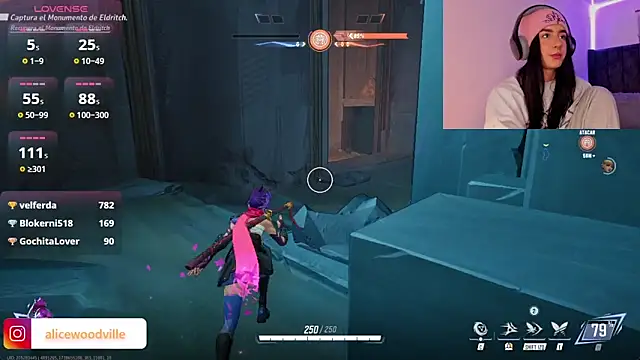 Alice woodville online show from February 15, 2025, 9:39 pm