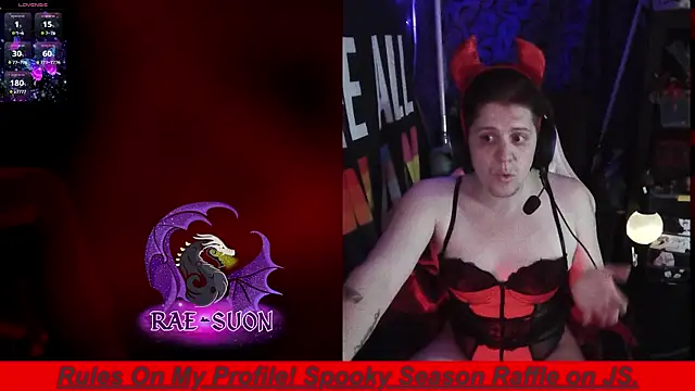 Rae-Suon online show from November 1, 2025, 2:29 am