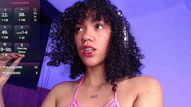 Snapshot of AmarantaFoxx chatting on February 20, 2025, 1:57 am AmarantaFoxx online show from February 20, 2025, 1:57 am