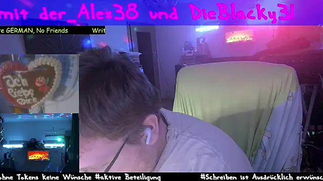 der alex38 online show from March 13, 2025, 7:39 pm