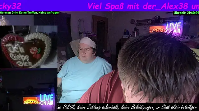 der alex38 online show from September 19, 2025, 7:40 pm